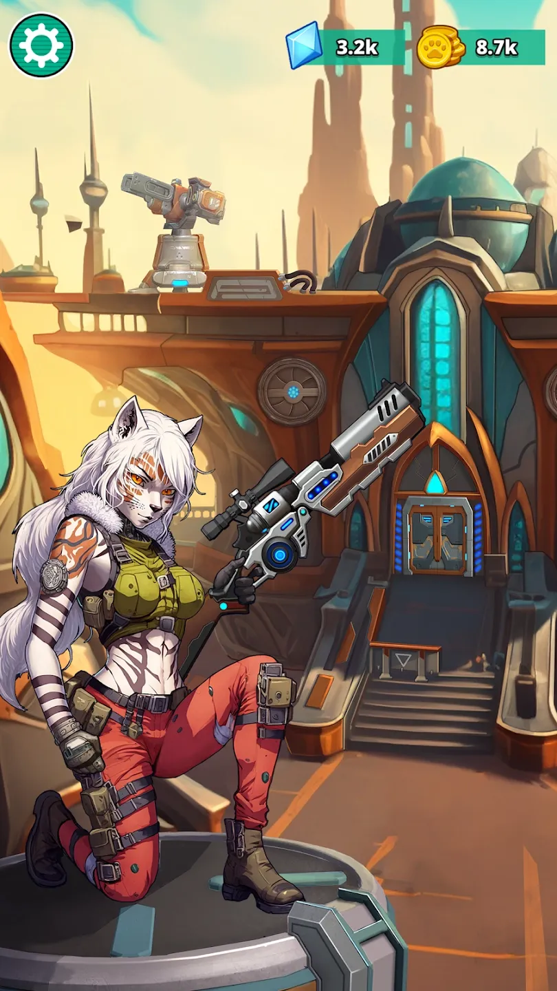 Furry Sniper spēles ekrānuzņēmums 5